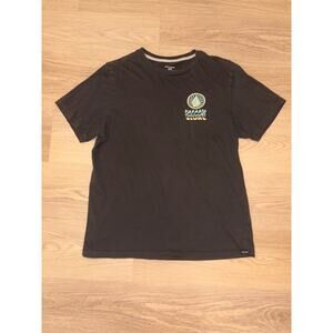 Volcom modern fit dark gray shirt with psycedellic logo size medium